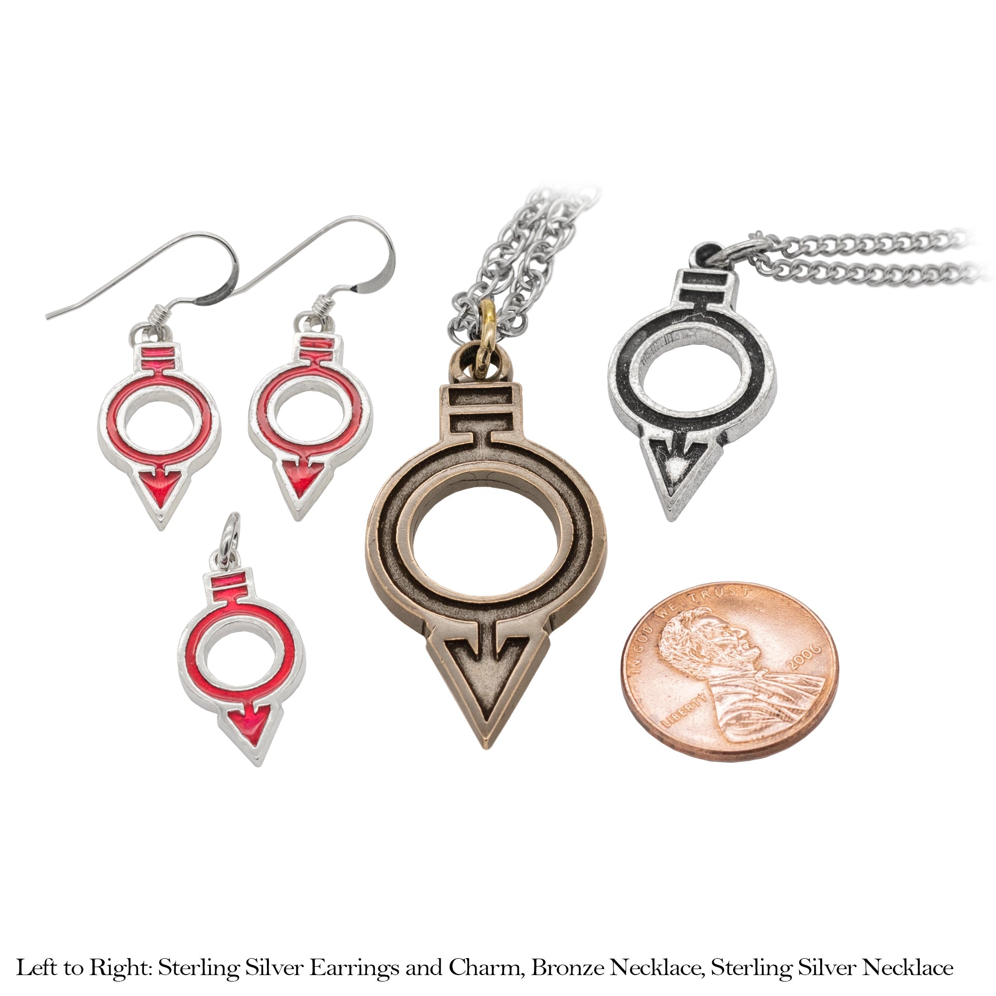 Red Society Earrings - BJS Inc. - Earrings
