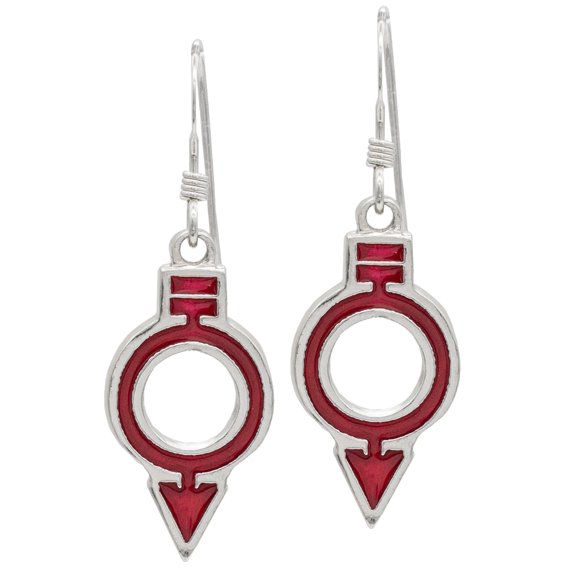 Red Society Earrings - BJS Inc. - Earrings