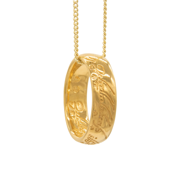 The ONE RING™ Necklace - GOLLUM™ Gold