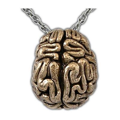 Anatomical Brain Necklace - Badali Jewelry - Necklace