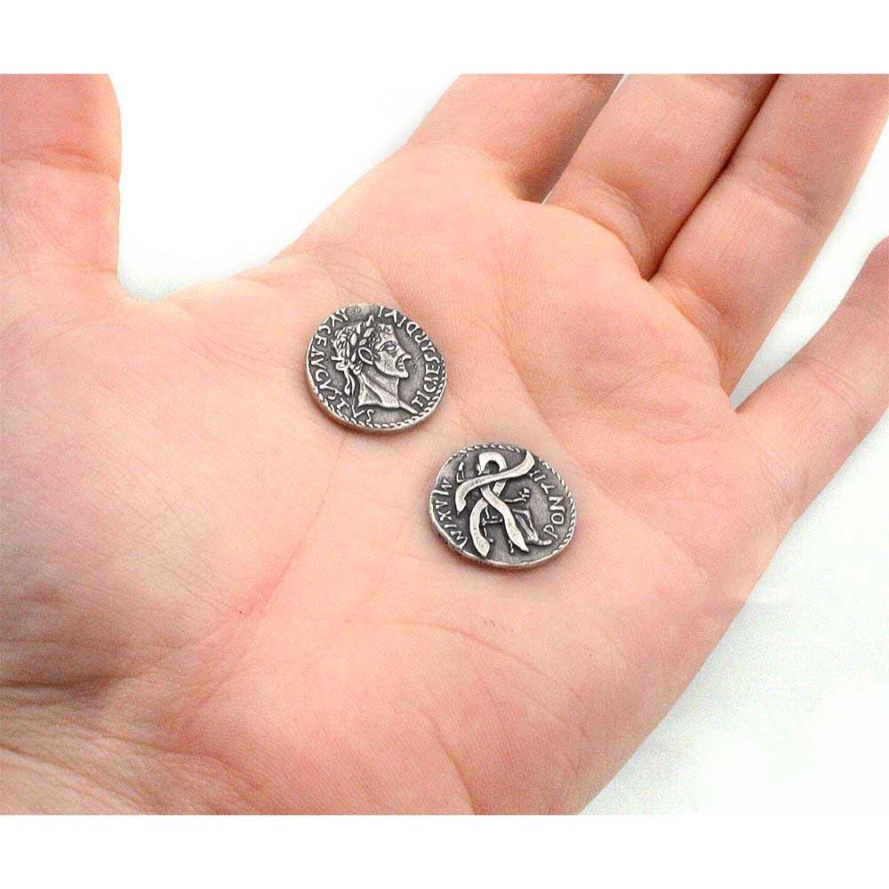 Anduriel’s Blackened Denarius - Badali Jewelry - Coin