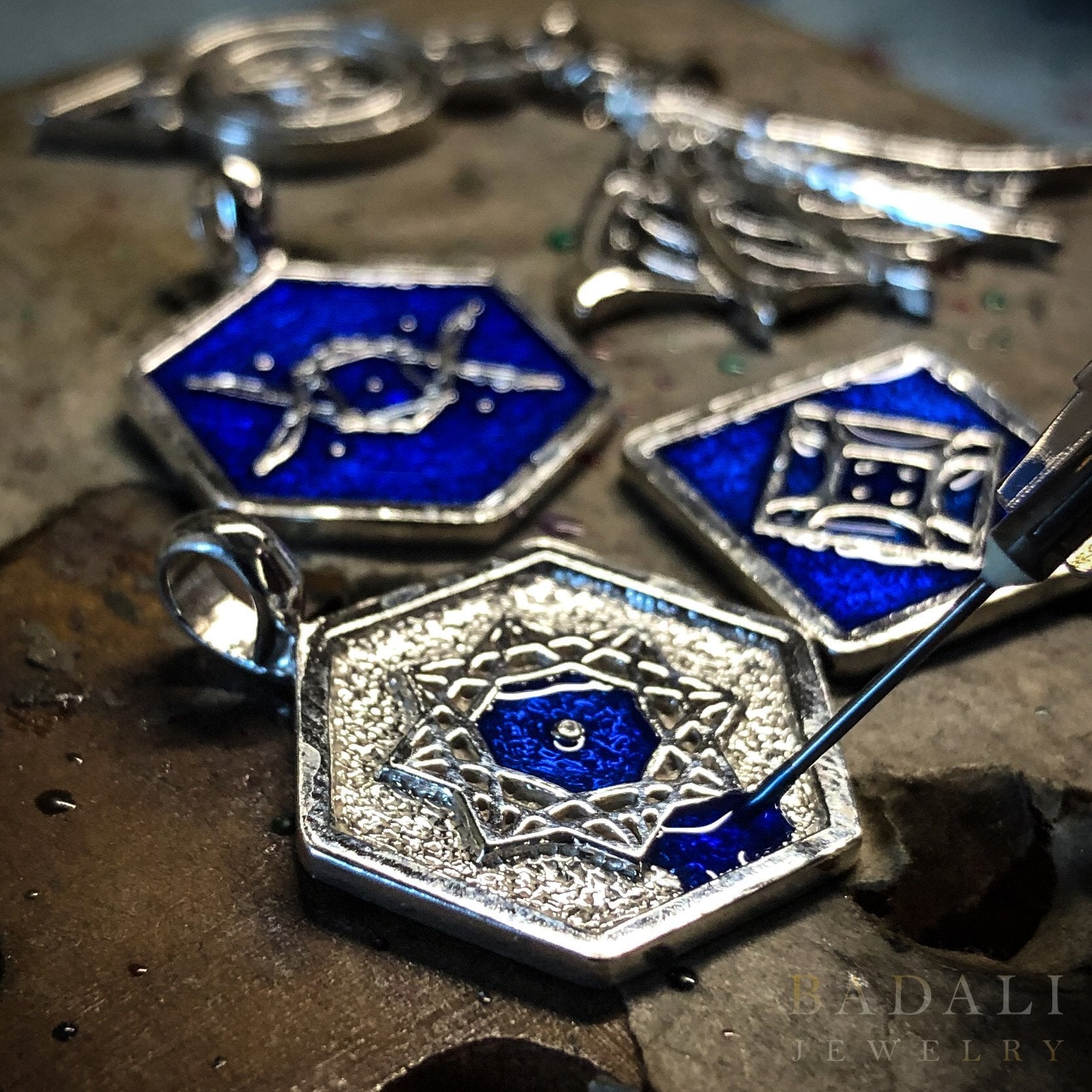 Aon Omi Pendant - Badali Jewelry - Necklace