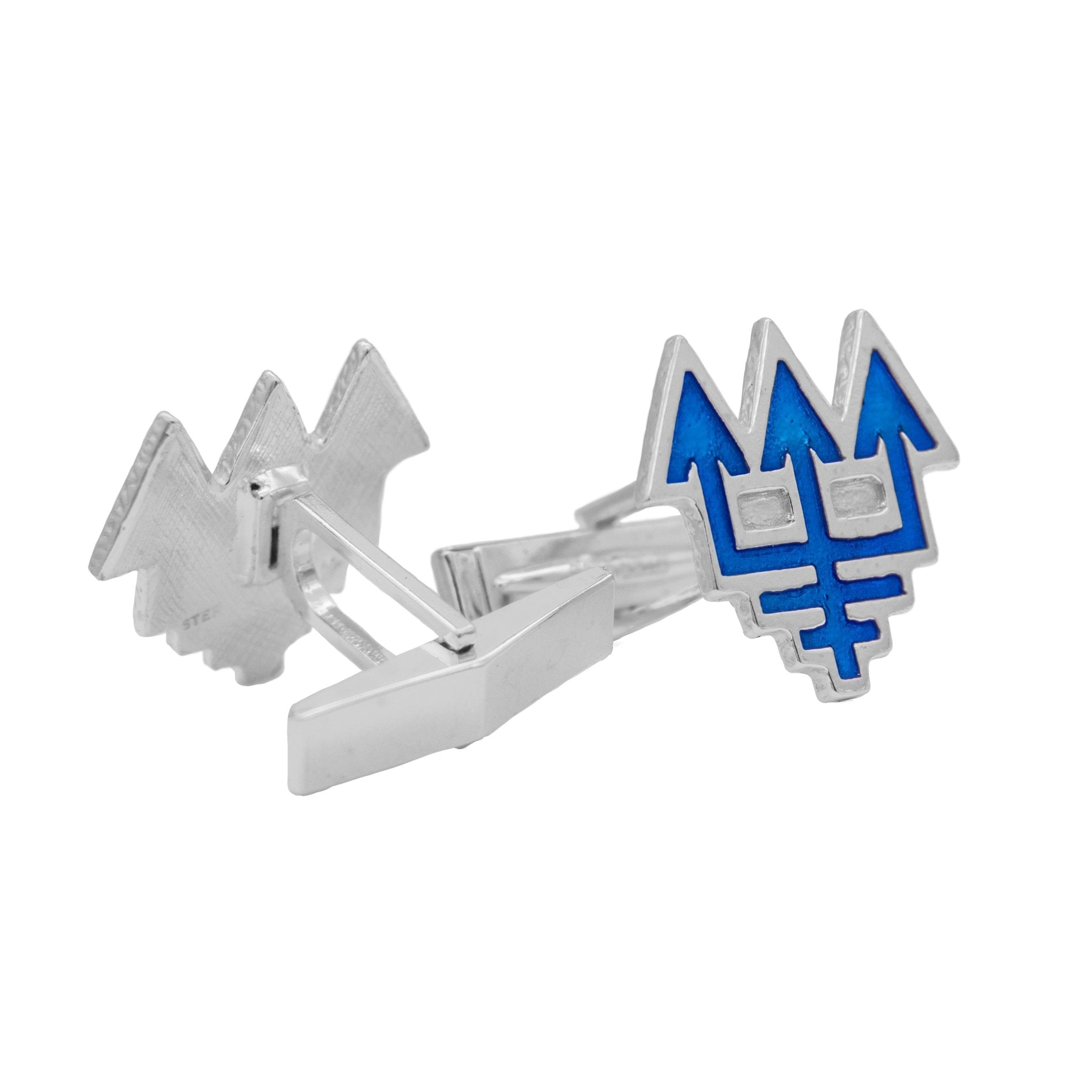 Blue Society Cufflinks - BJS Inc. - Cufflinks