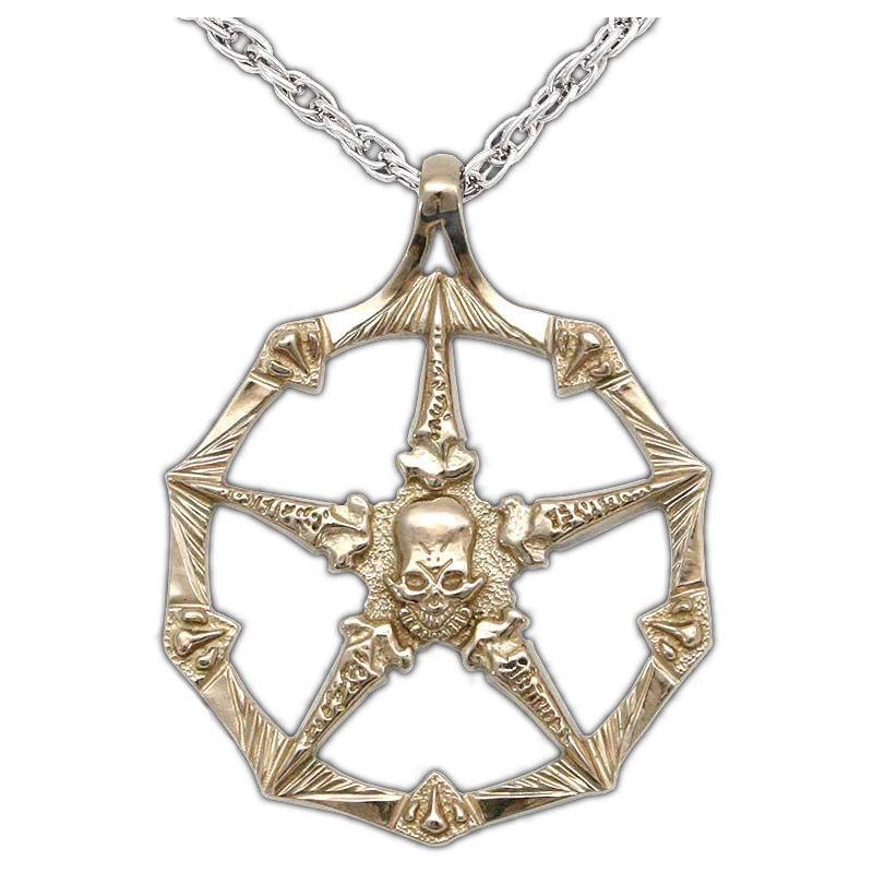 Bone Faction Medallion - Bronze - Badali Jewelry - Necklace