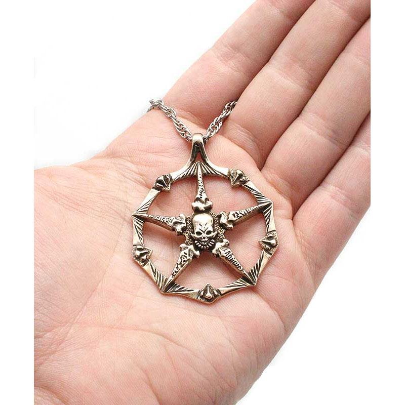Bone Faction Medallion - Bronze - Badali Jewelry - Necklace