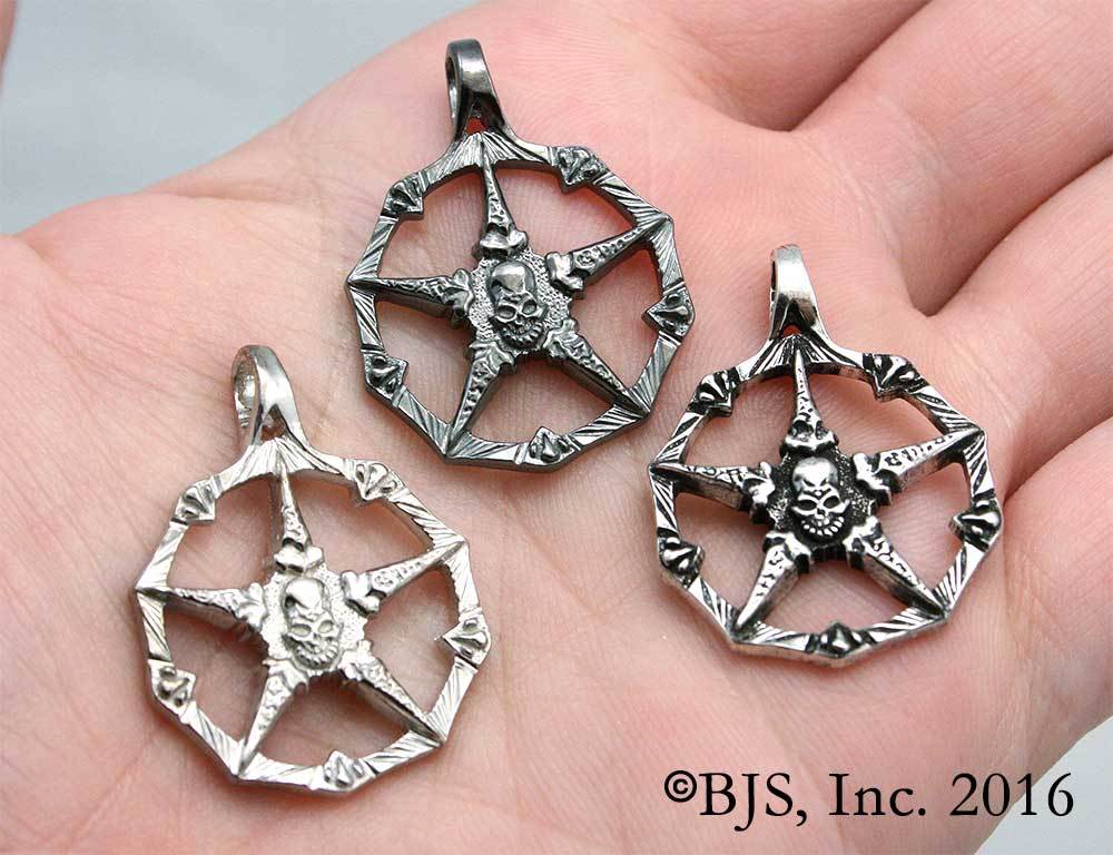 Bone Faction Pendant - Silver - Badali Jewelry - Necklace