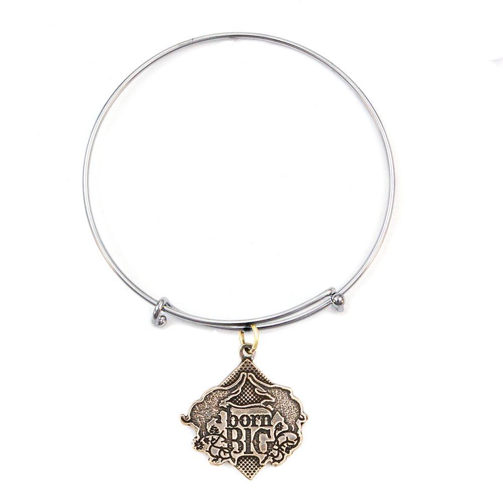 Born Big Pendant - Bronze/Brass - Badali Jewelry - Necklace