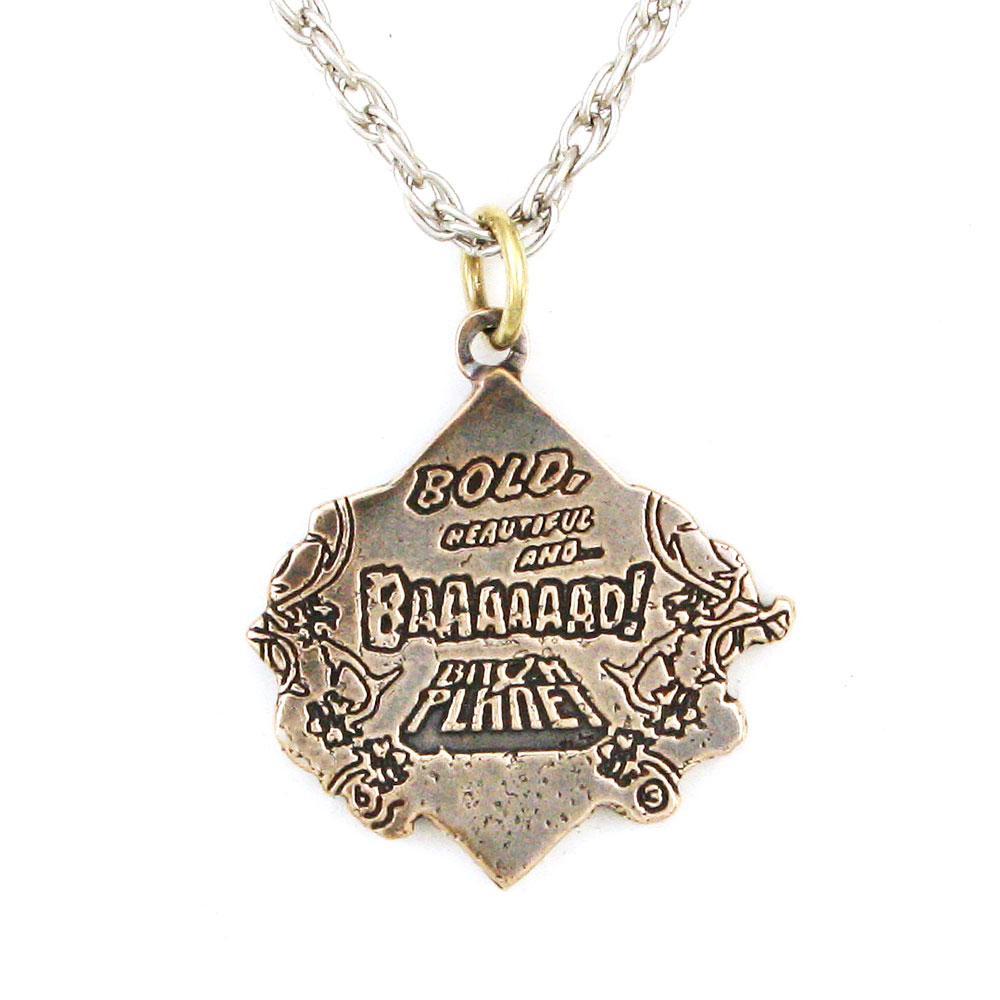 Born Big Pendant - Bronze/Brass - Badali Jewelry - Necklace