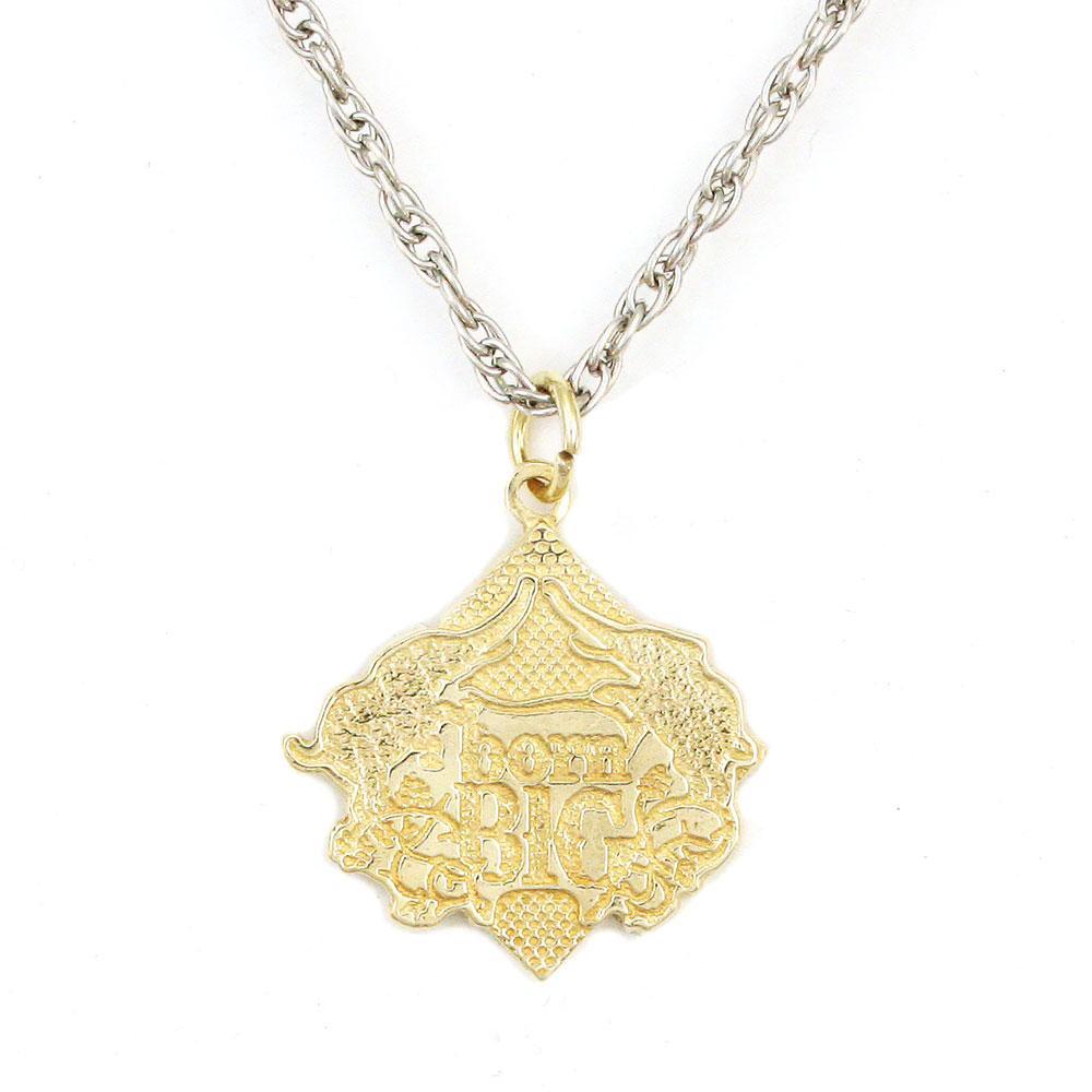 Born Big Pendant - Bronze/Brass - Badali Jewelry - Necklace