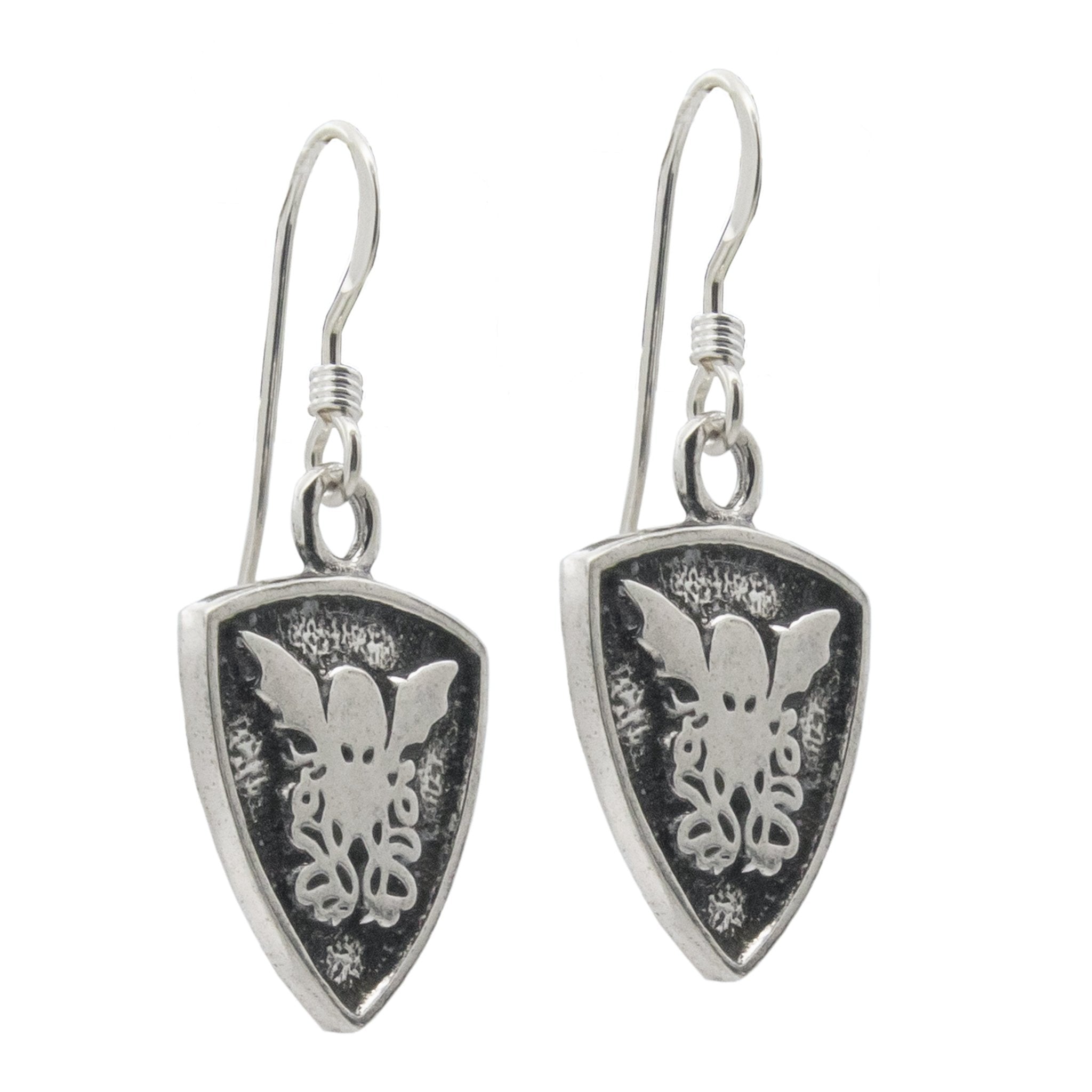 Cthulhu Crest Earrings - BJS Inc. - Earrings