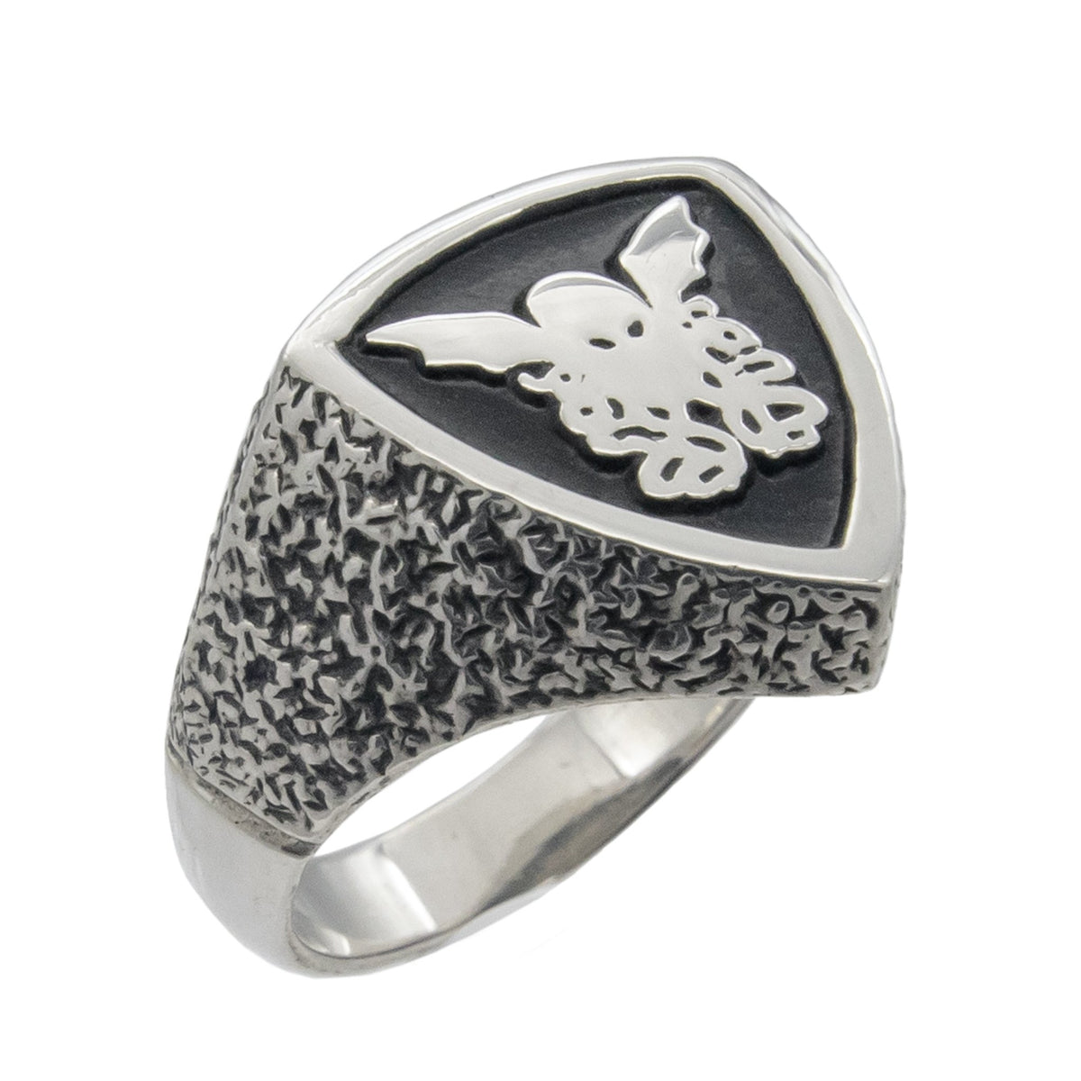 Silver Cthulhu Crest Ring – BJS Inc.