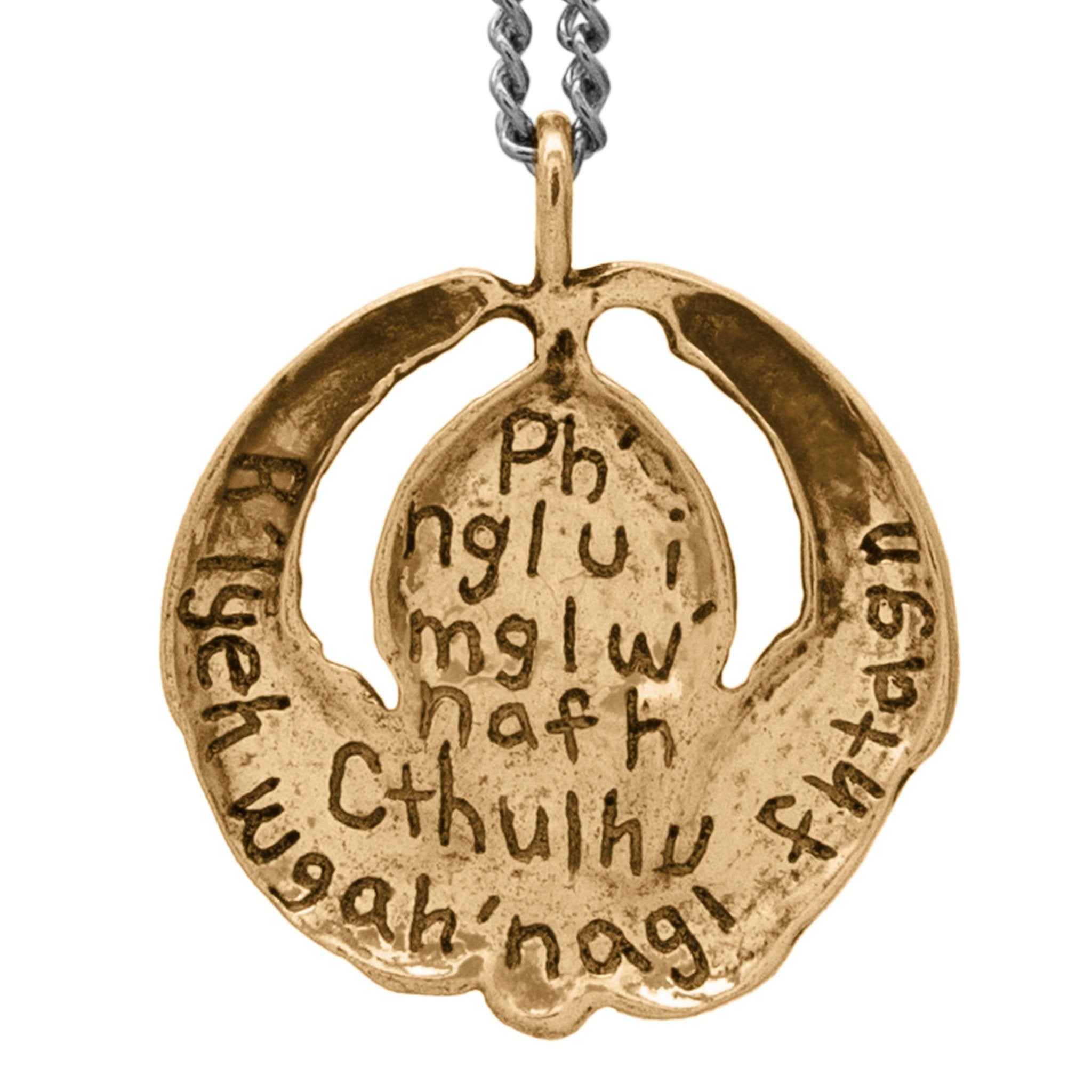 Cthulhu Medallion - Bronze - BJS Inc. - Necklace