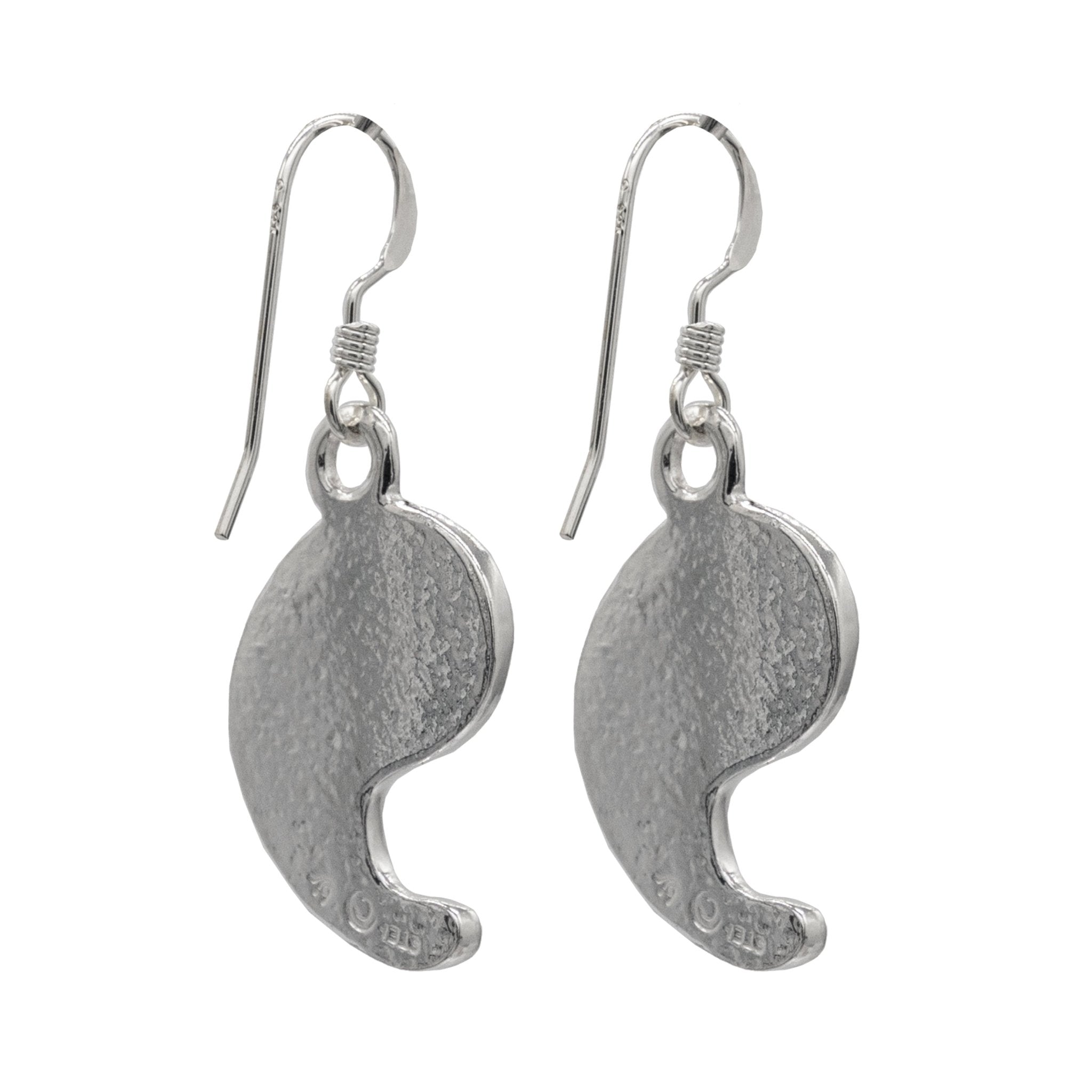 Dragon's Fang Earrings - Enameled Sterling Silver - BJS Inc. - Necklace