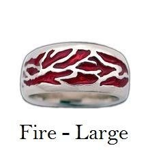 Elemental Bands - CUSTOM ENAMEL OPTIONS - Badali Jewelry - Ring