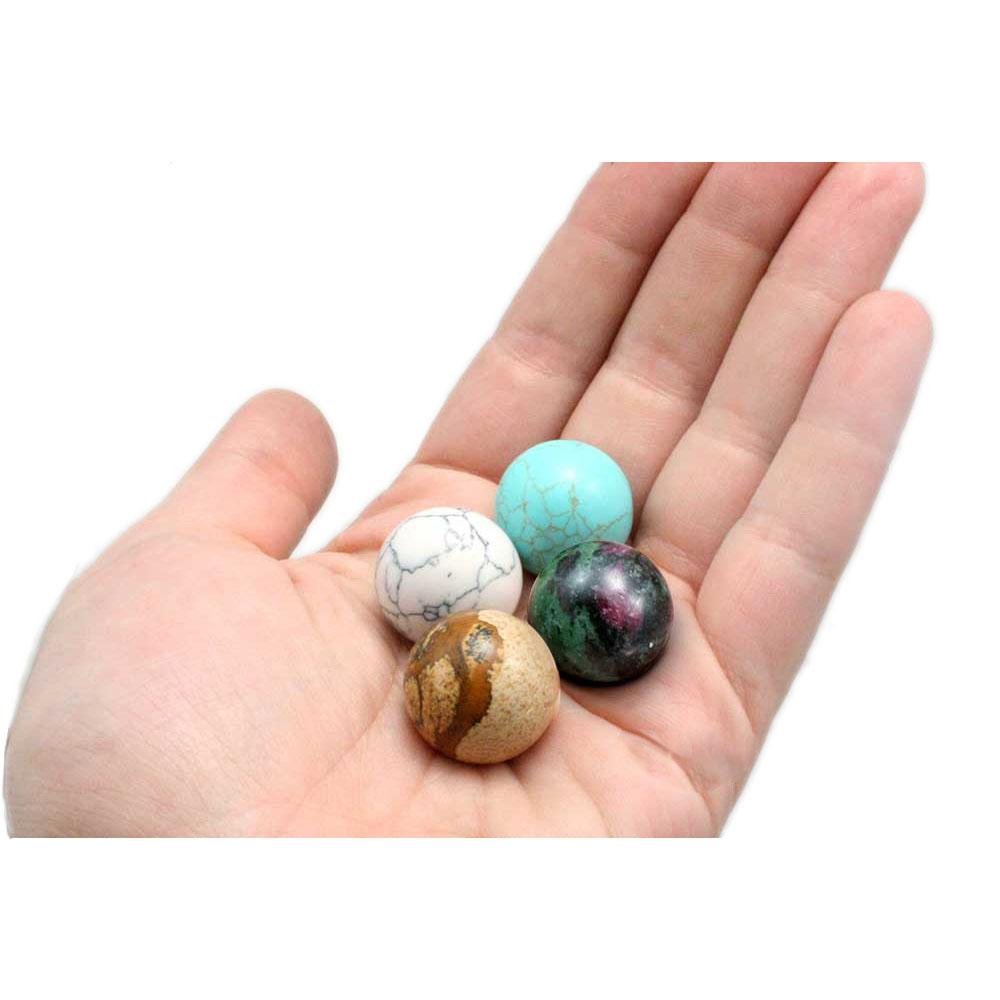 Elemental Spheres Held in Hand - Symbols of the Elementals from the Iron Druid Chronicles