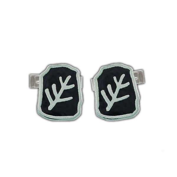 Enameled Elder Sign Cufflinks - Badali Jewelry - Cufflinks