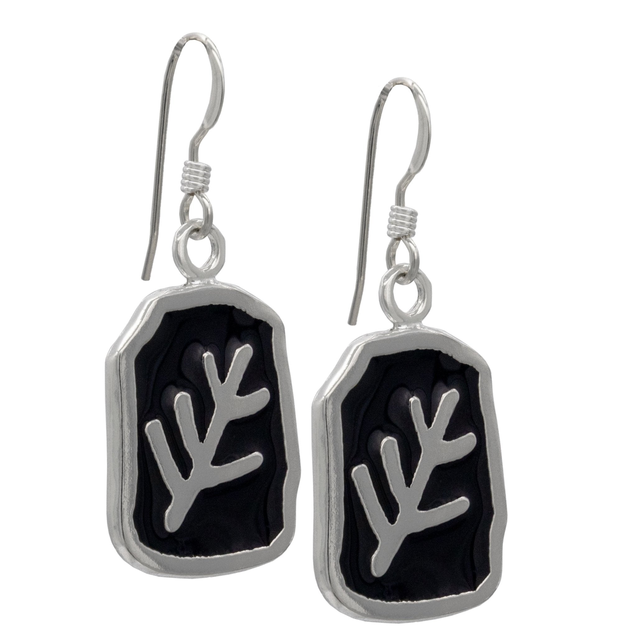 Enameled Elder Sign Earrings - BJS Inc. - Earrings