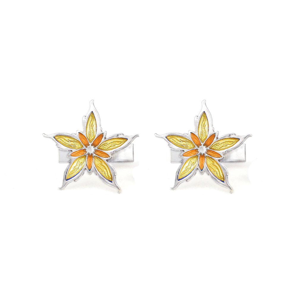 Enameled Nalthis Cufflinks - Badali Jewelry - Cufflinks