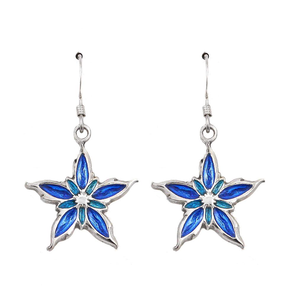 Enameled Nalthis Earrings - Badali Jewelry - Earrings