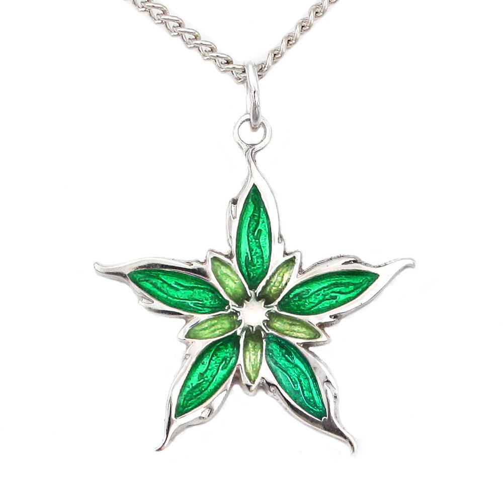 Enameled Nalthis Pendant - Sterling Silver - Badali Jewelry - Necklace