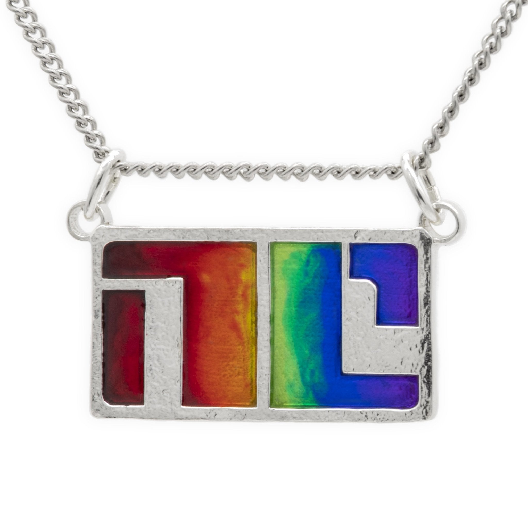 Enameled Non-Compliant Pendant & Bracelet - Badali Jewelry - Necklace