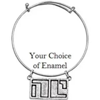Enameled Non-Compliant Pendant & Bracelet - Badali Jewelry - Necklace