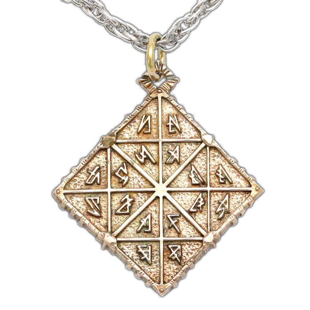 Feruchemy Tablet Medallion - Bronze - Badali Jewelry - Necklace