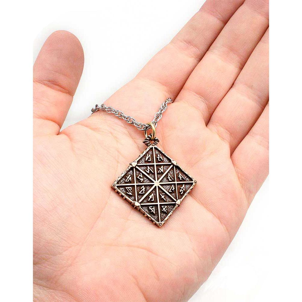 Feruchemy Tablet Medallion - Bronze - Badali Jewelry - Necklace
