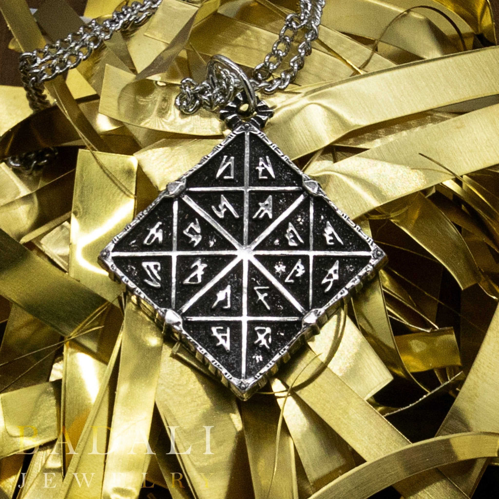 Feruchemy Tablet Medallion - Silver - BJS Inc. - Necklace