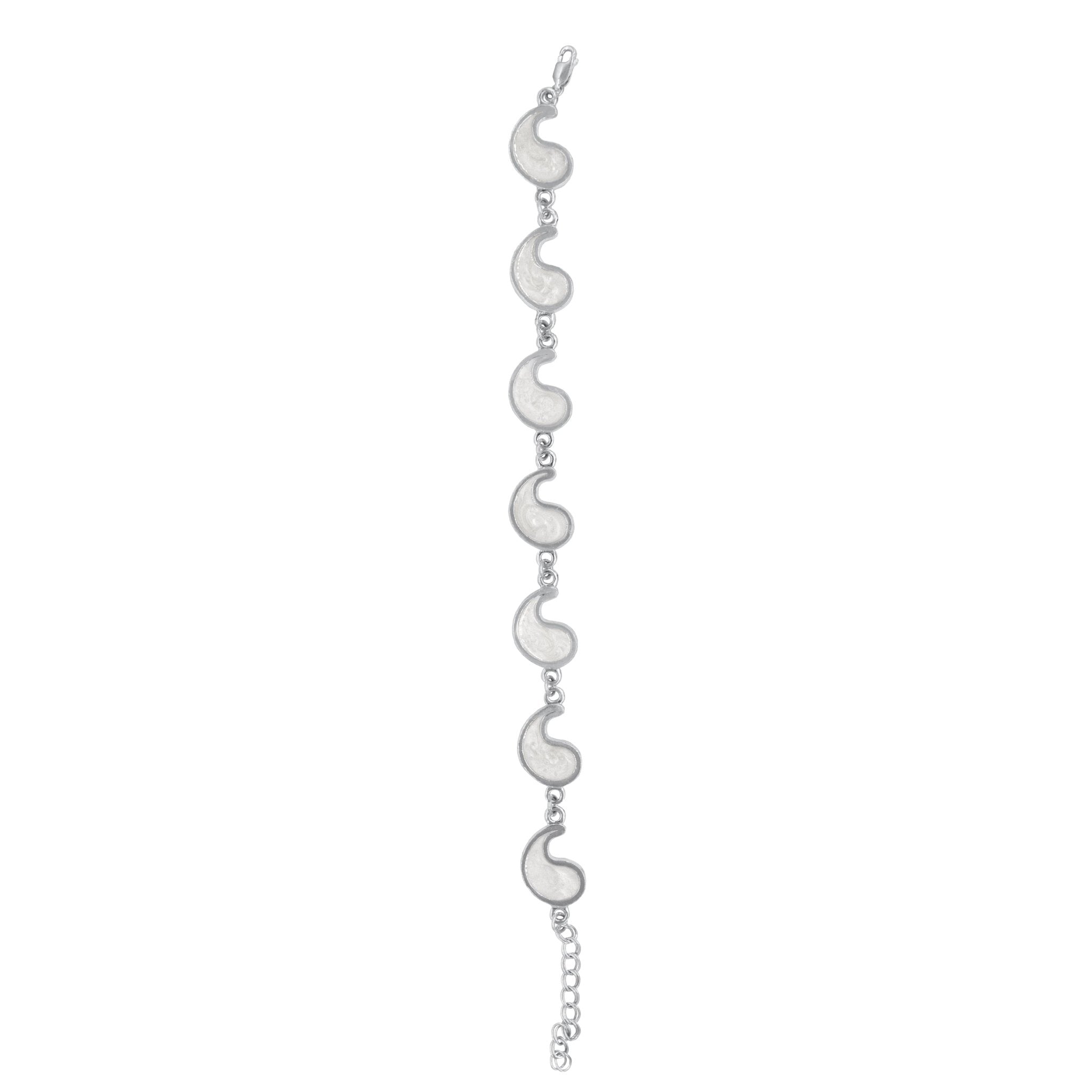 Flame of Tar Valon Ajah Bracelet - Enameled Sterling Silver - BJS Inc. - Earrings
