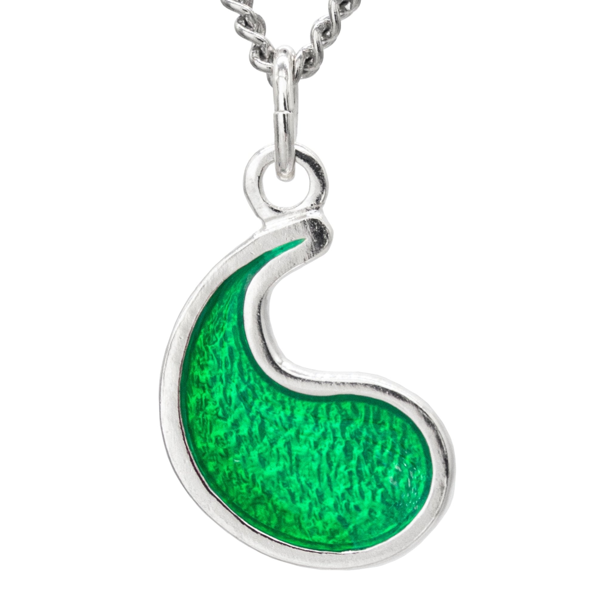 Flame of Tar Valon Ajah Necklace - Enameled Sterling Silver - BJS Inc. - Necklace