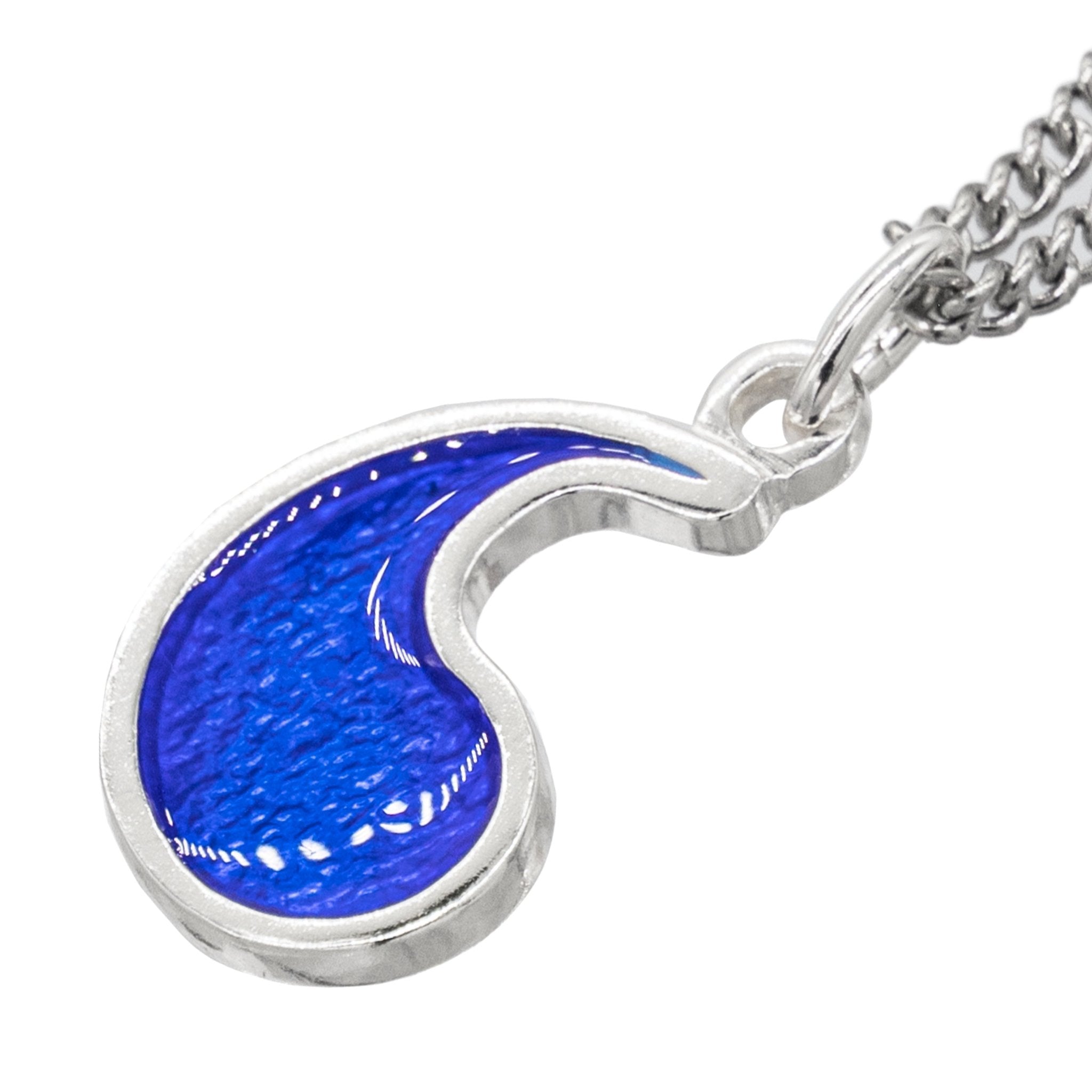 Flame of Tar Valon Ajah Necklace - Enameled Sterling Silver - BJS Inc. - Necklace