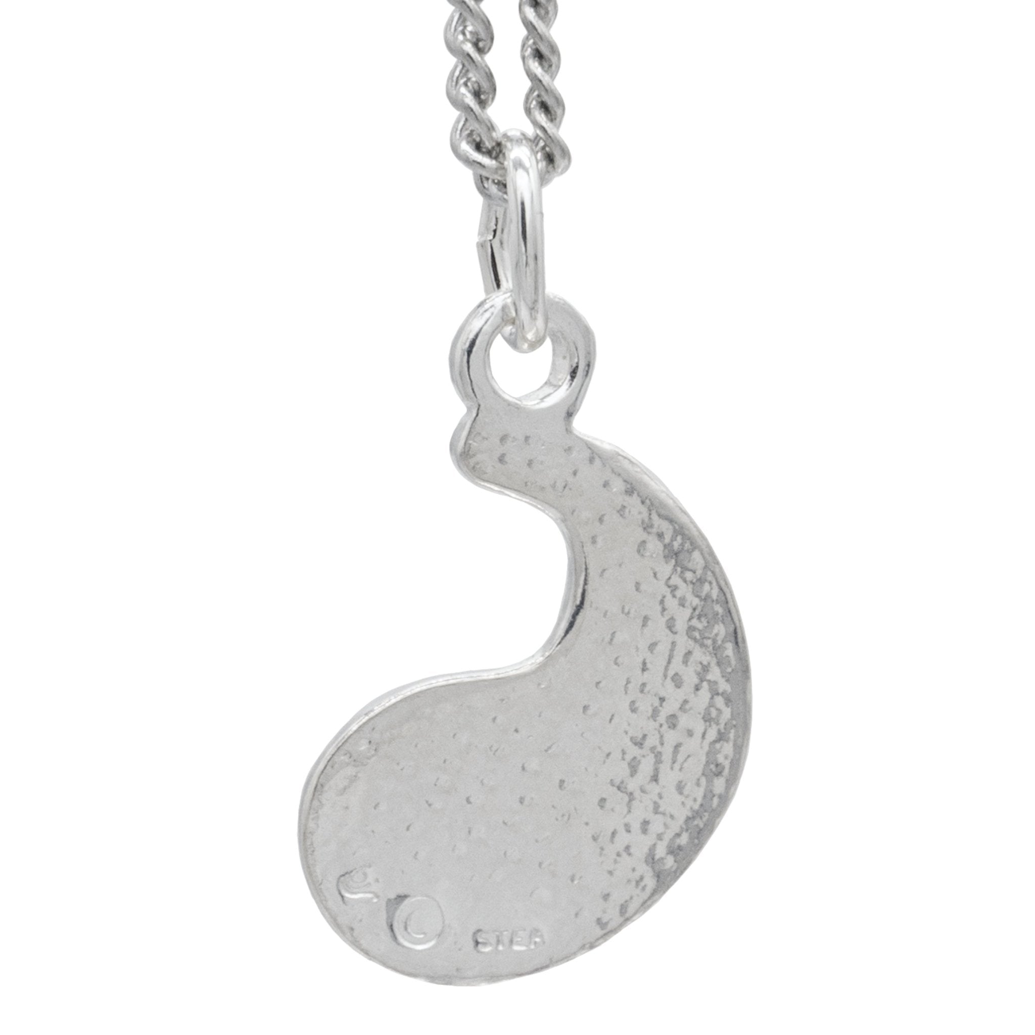 Flame of Tar Valon Ajah Necklace - Enameled Sterling Silver - BJS Inc. - Necklace