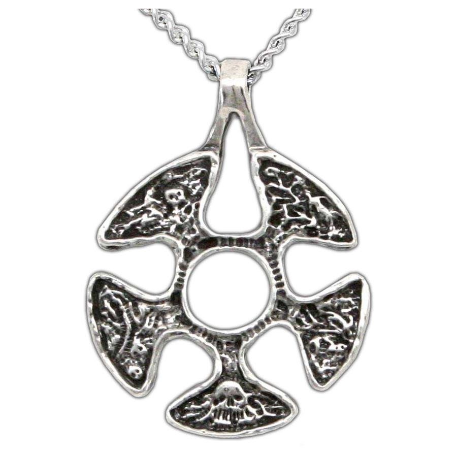 Flesh Faction Pendant - Silver - Badali Jewelry - Necklace