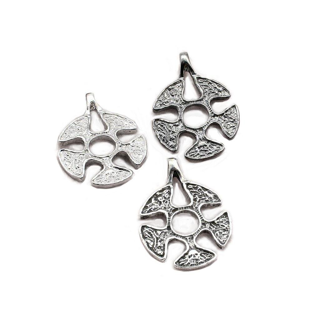 Flesh Faction Pendant - Silver - Badali Jewelry - Necklace