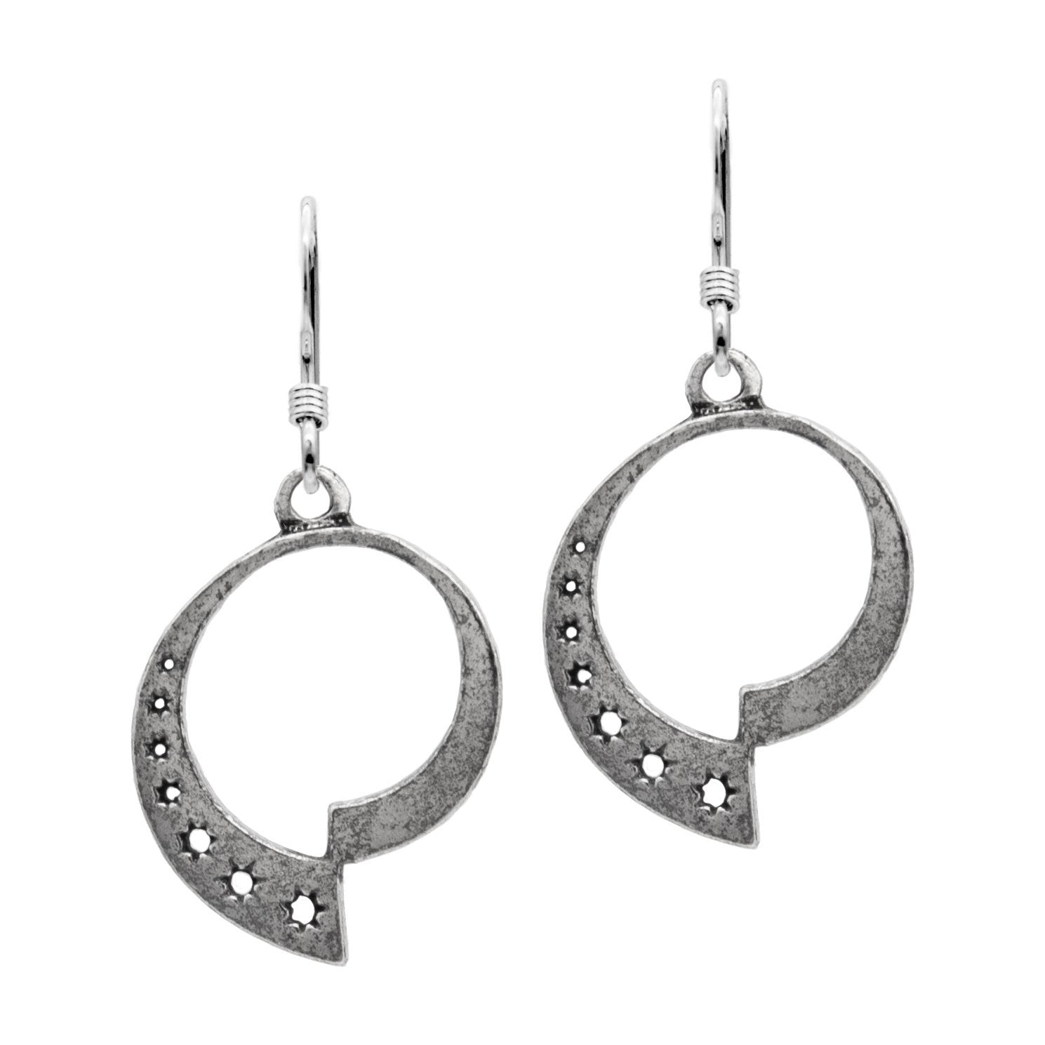 Fractalverse Earrings - Sterling Silver - Badali Jewelry - Earrings