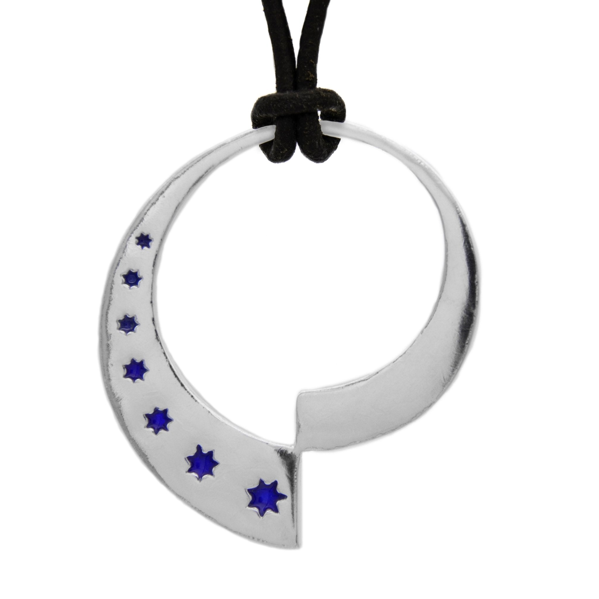 Fractalverse Medallion - Sterling Silver - Badali Jewelry - Necklace