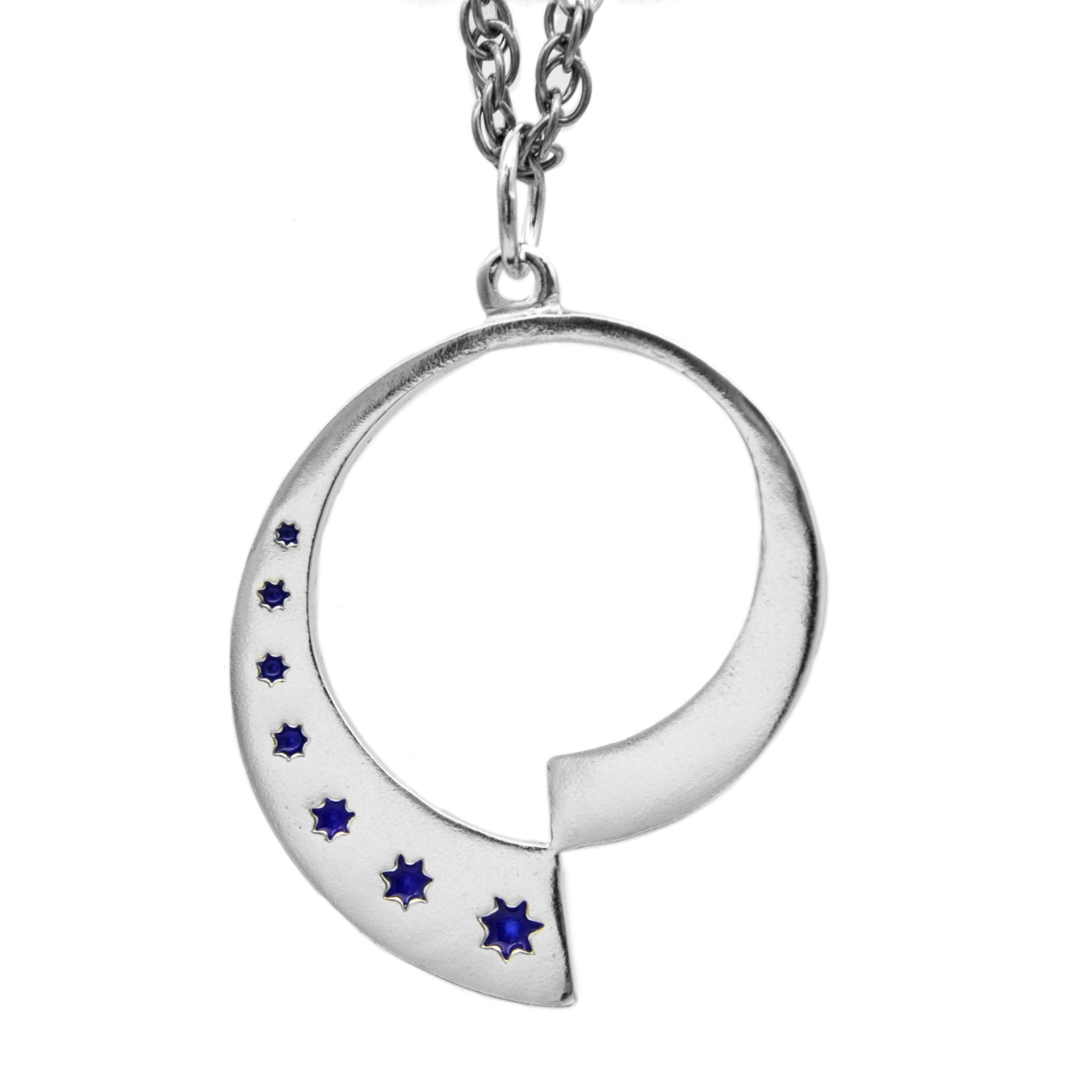 Fractalverse Pendant - Sterling Silver - Badali Jewelry - Necklace
