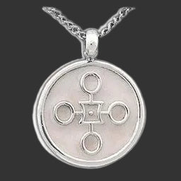 Gold Aon Rao Pendant - Badali Jewelry - Necklace
