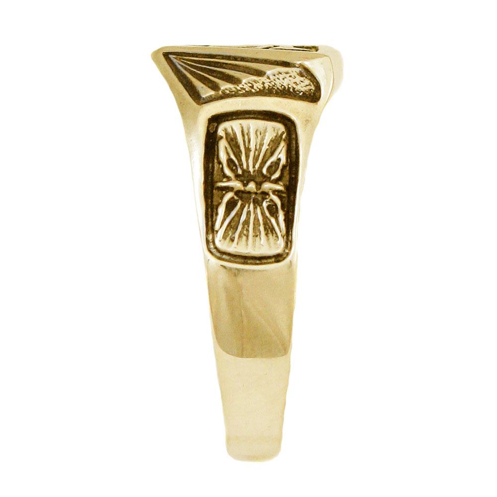 Gold Institute Ring for House Mars - Badali Jewelry - Ring