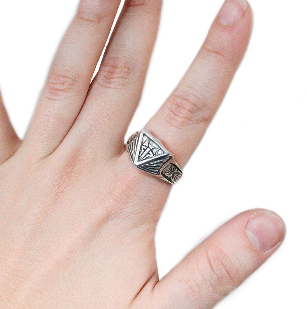 Gold Institute Ring for House Mars - Badali Jewelry - Ring
