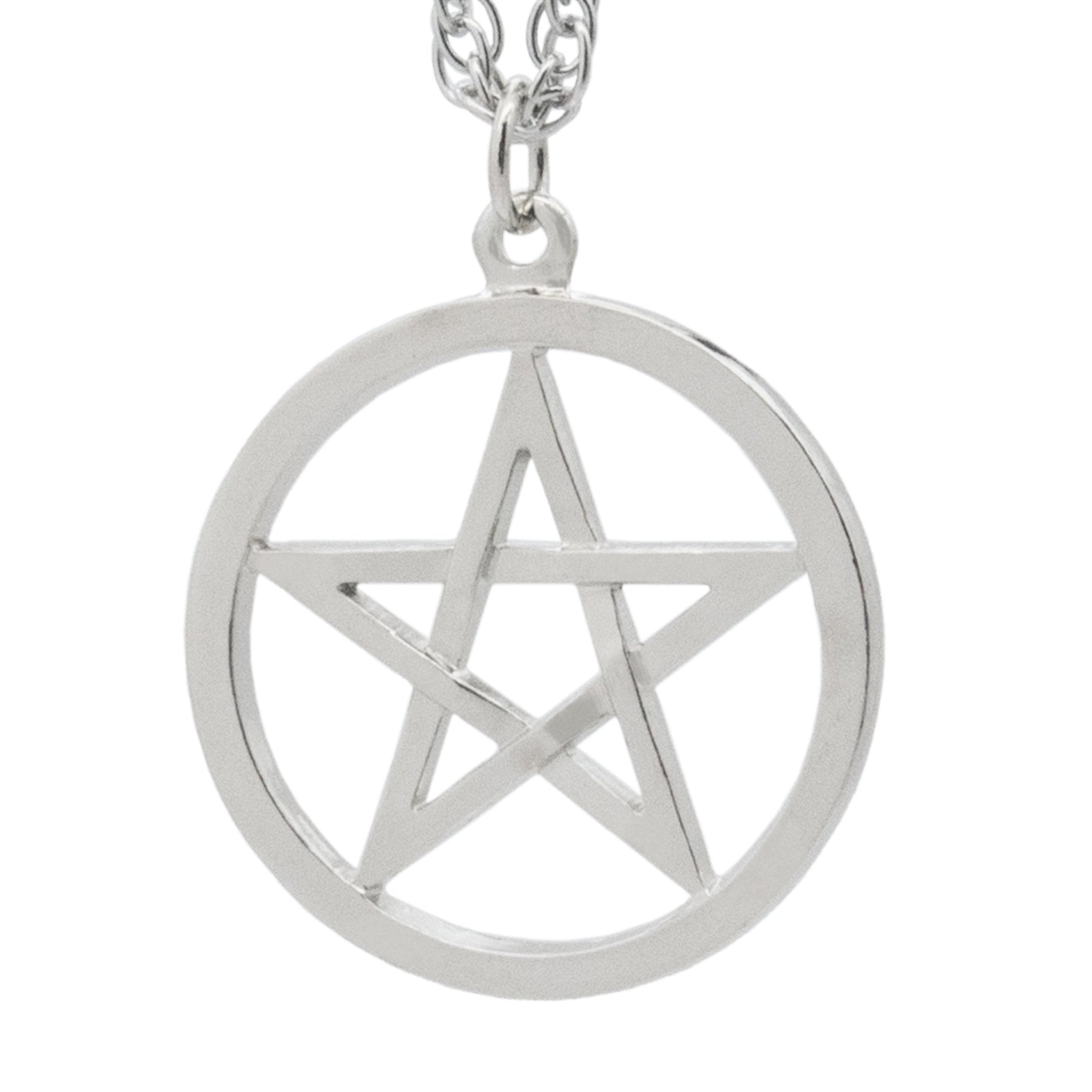 Harry Dresden's Pentacle Necklace - White Bronze - BJS Inc. - Necklace