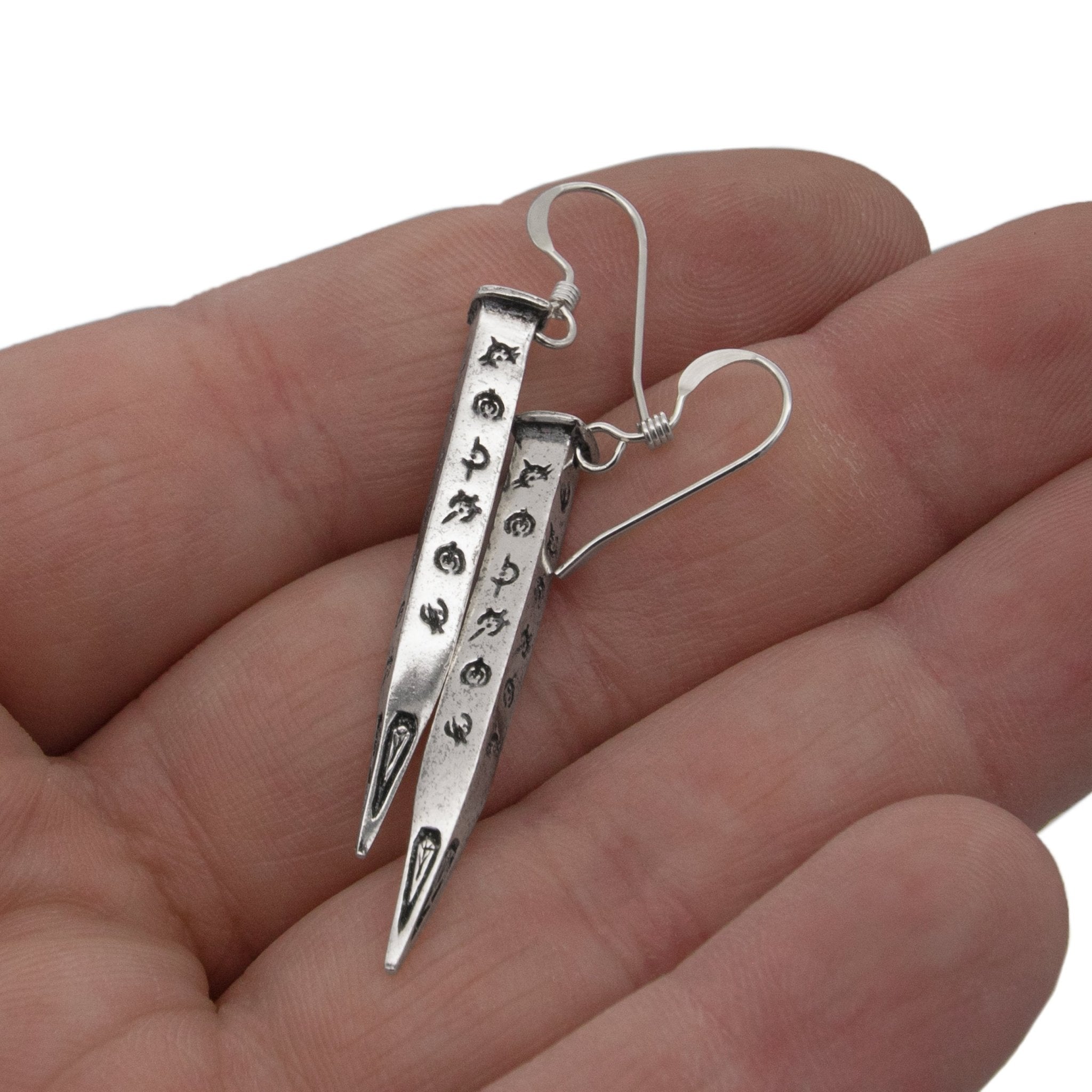 Hemalurgy Spike Earrings - Silver - BJS Inc. - Earrings