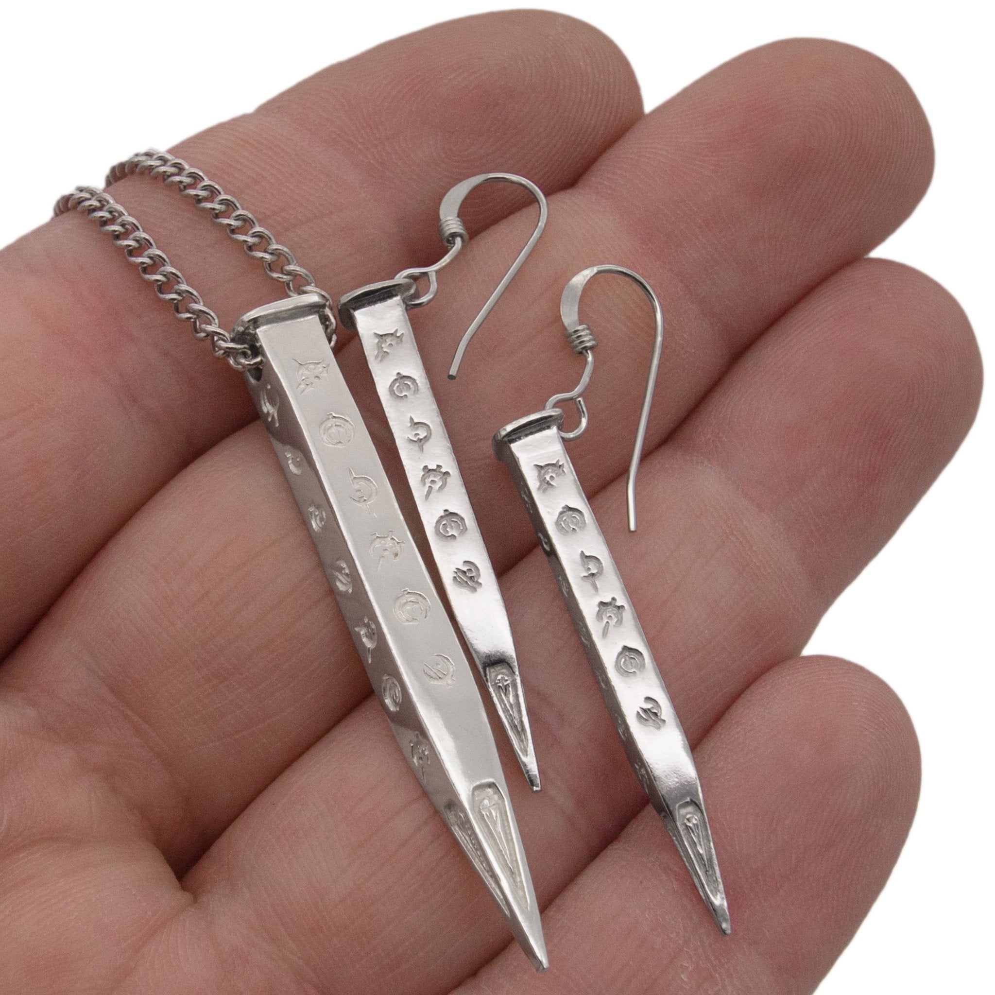 Hemalurgy Spike Necklace - Silver - BJS Inc. - Necklace