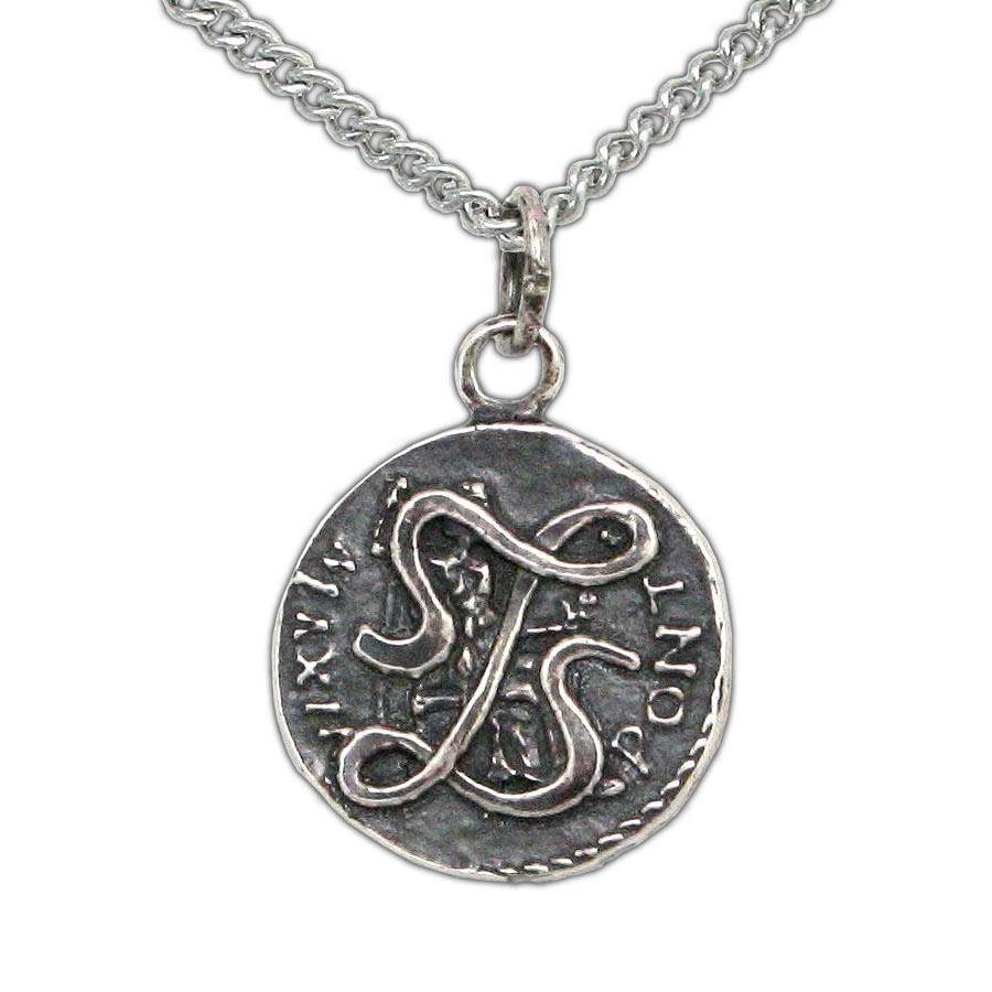 Lasciel's Blackened Denarius Necklace – BJS Inc.