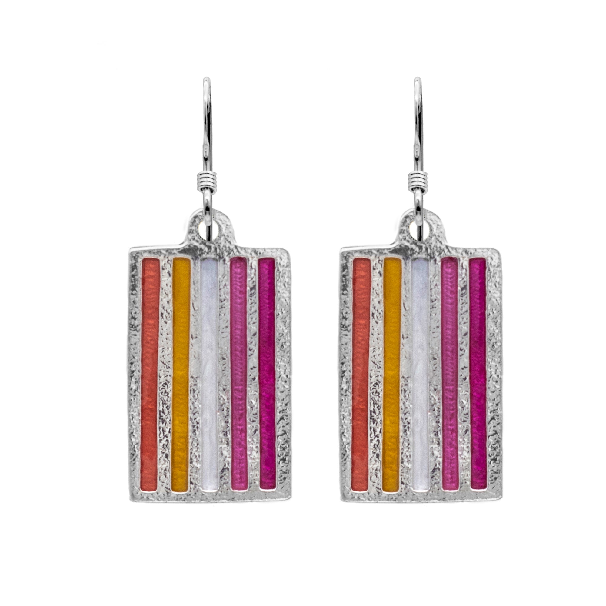 Lesbian PRIDE Flag Earrings - BJS Inc. - Earrings