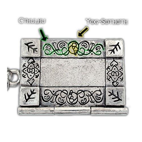 Necronomicon Necklace - Silver - Badali Jewelry - Necklace