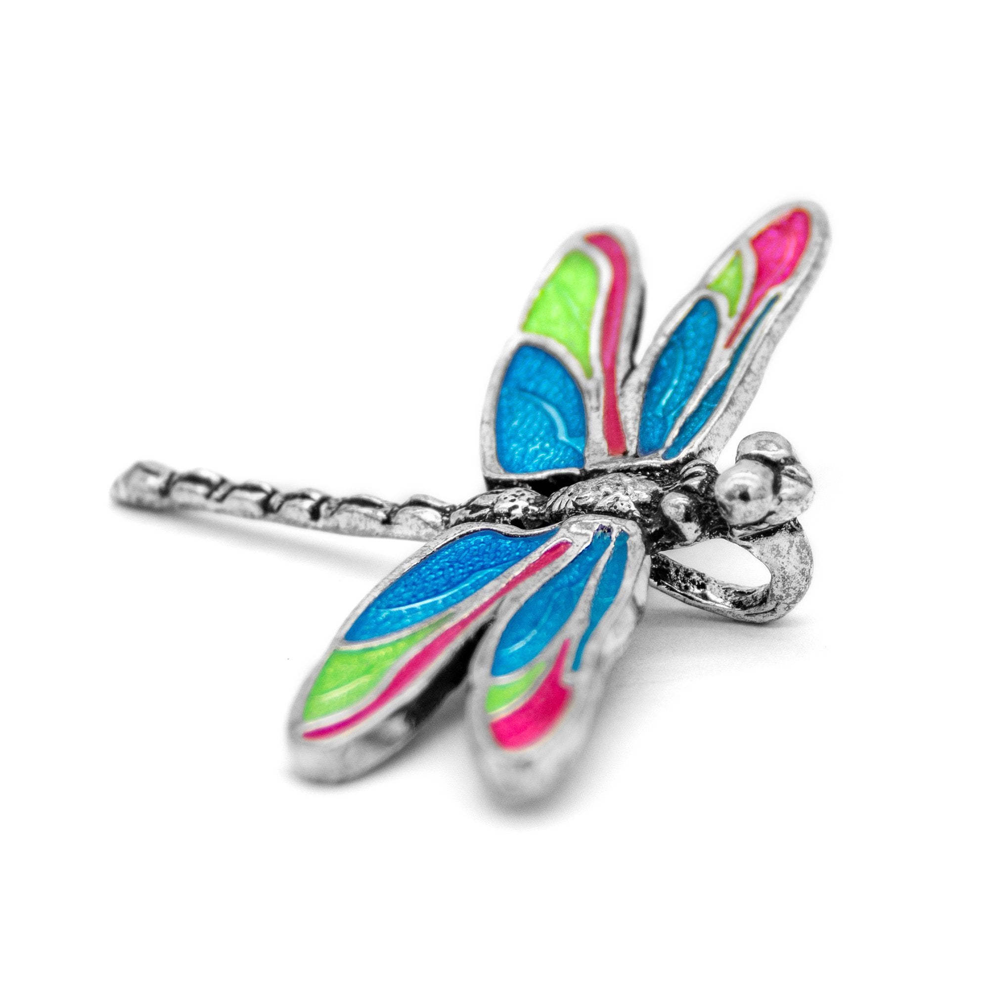 NIOBE Dragonfly - Silver - Badali Jewelry - Necklace