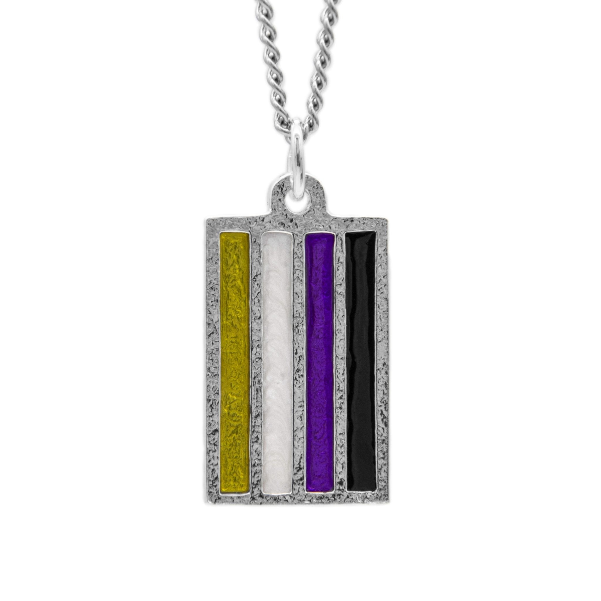 Non Binary PRIDE Necklace - BJS Inc. - Necklace