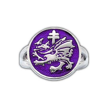 Order of the Dragon Sigil Ring - Enameled - Badali Jewelry - Ring